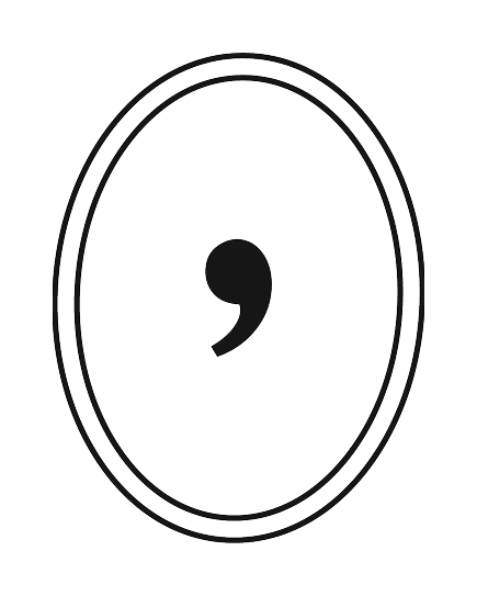 icon comma